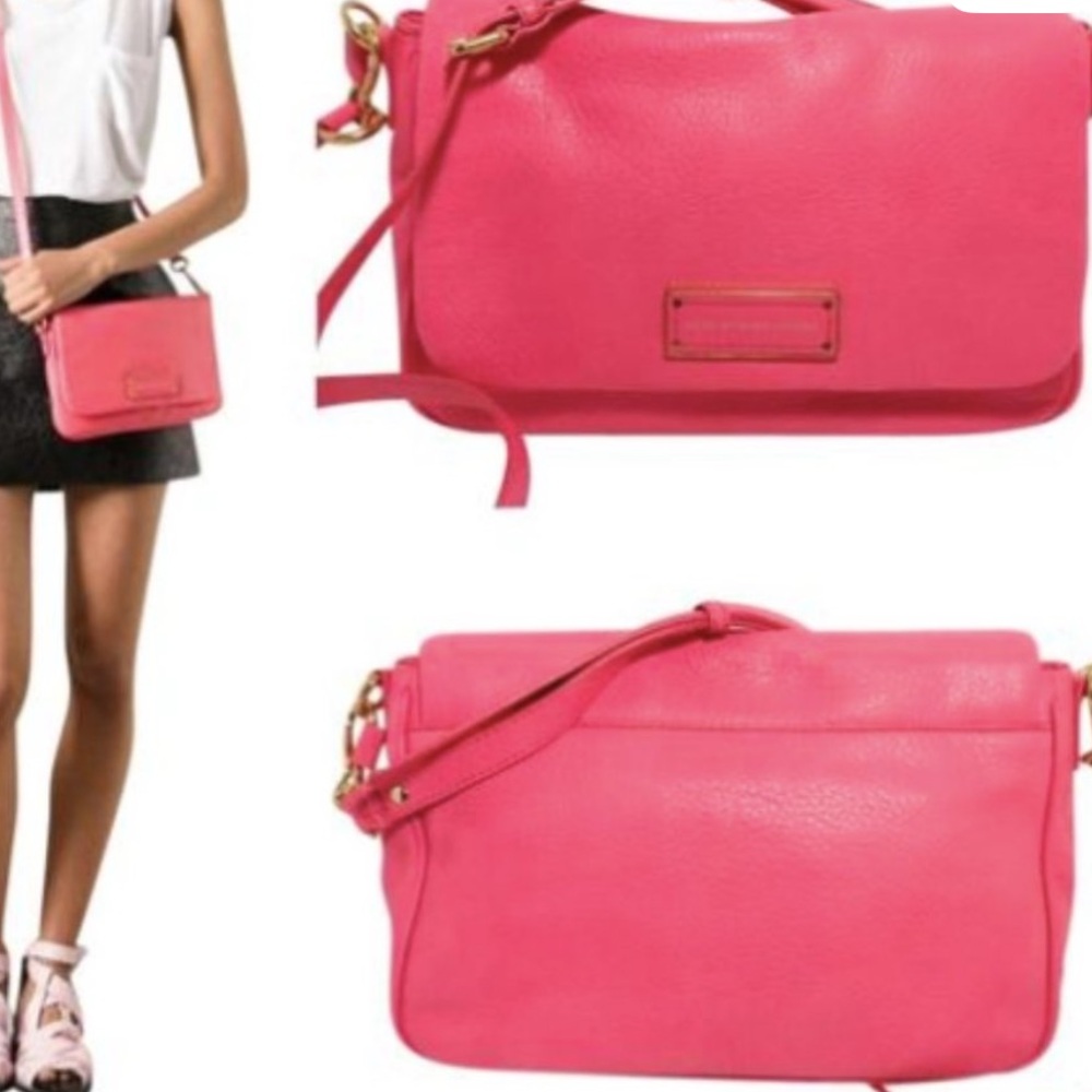 Marc Jacobs Vibrant Pink Crossbody Bag